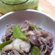 ダイエット!糸コン牛の甘辛炒め。