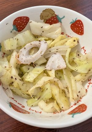 キャベツのゆかり和え-レシピのメイン写真