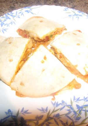 Chicken quesadillas-レシピのメイン写真