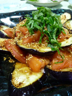 なすとトマトの中華風マリネ-レシピのメイン写真