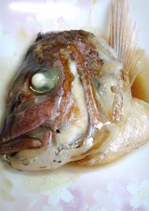 鯛のかぶと煮-レシピのメイン写真