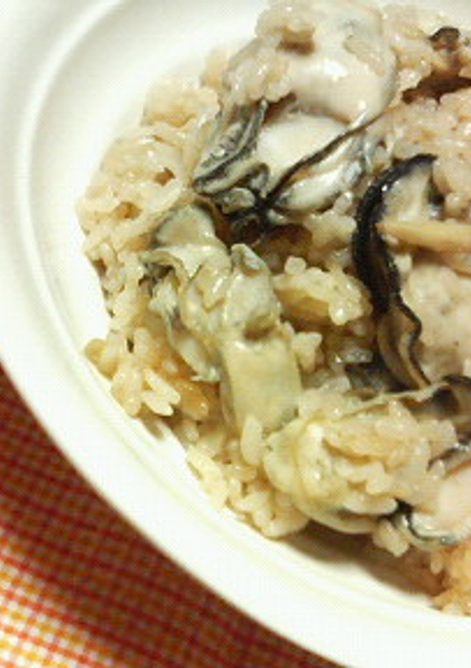 簡単✿生姜と牡蠣の❀炊き込み飯✿-レシピのメイン写真