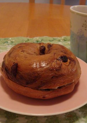 シナモンレーズン+クリームチーズ=♥-レシピのメイン写真