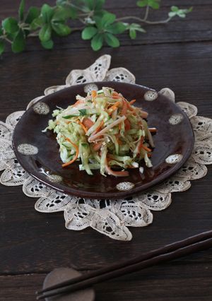 きゃべつとかにかまのごま風味サラダ-レシピのメイン写真