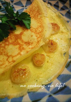 特急おやつ☆焼きバナナのオープンクレープ-レシピのメイン写真