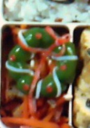 キャラ弁☆クリスマス☆リース-レシピのメイン写真