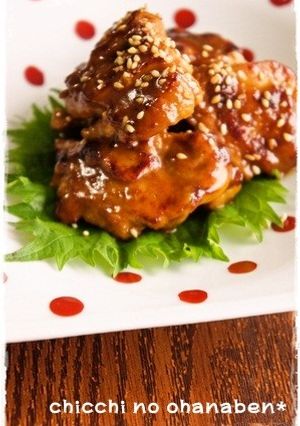 ＊お弁当おかず＊　鶏肉のスパイシー焼き-レシピのメイン写真