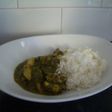 ポパイみたくほうれん草チキンカレー