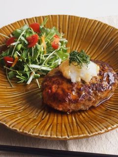 【和風ドレ】和風おろしハンバーグ-レシピのメイン写真