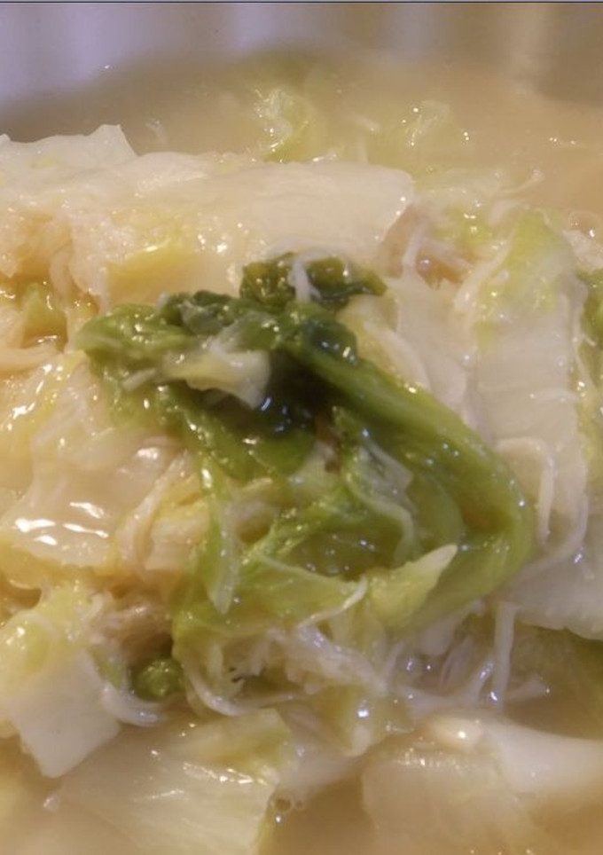 とろ～り白菜と、ホタテ缶の炒め煮-レシピのメイン写真