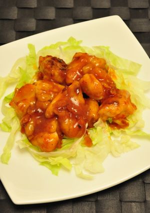 下味でプリプリ♪鶏もも肉のチリソース-レシピのメイン写真