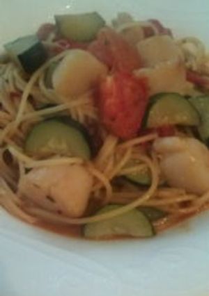 ホタテごろごろパスタ-レシピのメイン写真