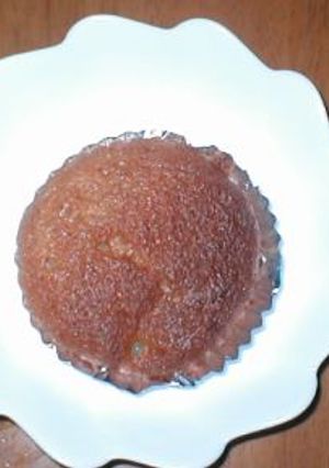 ホットケーキＭＩＸでココア＆バナナマフィン-レシピのメイン写真