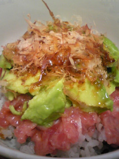 超簡単♪まぐろのたたき&アボカド丼-レシピのメイン写真