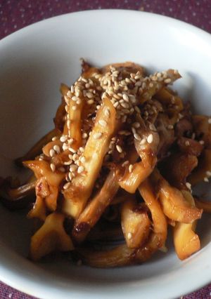 滋味あふれる♪干したけのこの炒め煮-レシピのメイン写真