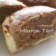 トースターで作る♪プチマロンタルト