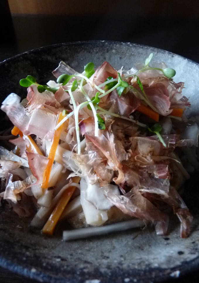 根菜ときのこのあんかけ蕎麦-レシピのメイン写真