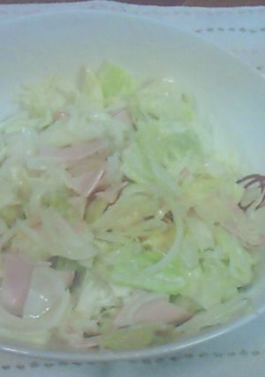 レンジで簡単　ささっとサラダ♫-レシピのメイン写真
