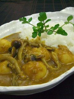 里芋とキノコのねっとり秋カレー-レシピのメイン写真