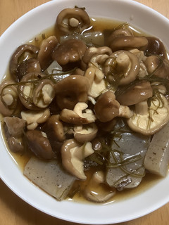 椎茸とこんにゃくの煮物-レシピのメイン写真