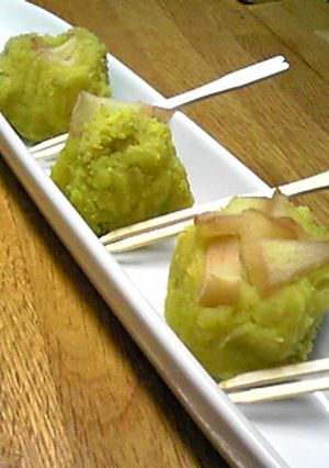 さつまいもとリンゴのスイートポテト♪-レシピのメイン写真