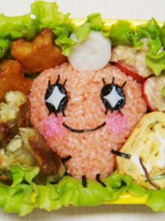 めめっちのデコふりおにぎり✿キャラ弁-レシピのメイン写真