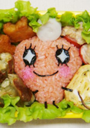 めめっちのデコふりおにぎり✿キャラ弁-レシピのメイン写真