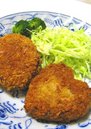 すき焼き風コロッケ★型は牛乳パックで！-レシピのメイン写真