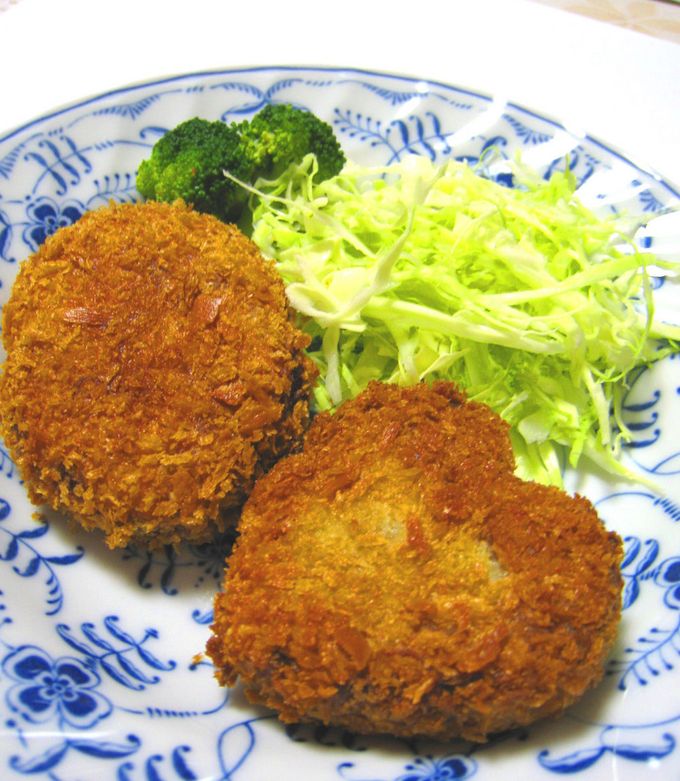 すき焼き風コロッケ★型は牛乳パックで!-レシピのメイン写真