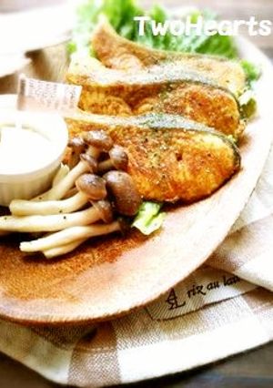 鮭のカレームニエル❤タルタル添え-レシピのメイン写真