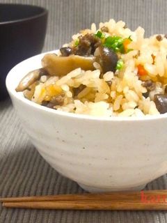 挽肉の炊き込みご飯-レシピのメイン写真