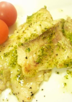 鯛のポワレ ジェノベーゼ。*-レシピのメイン写真