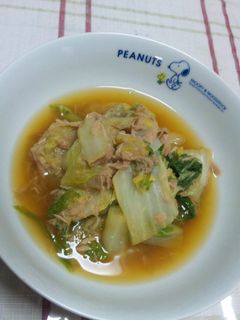 すぐ出来る☆白菜シーチキン煮-レシピのメイン写真