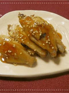 手羽スティックの黒酢甘酸っぱく煮♪-レシピのメイン写真
