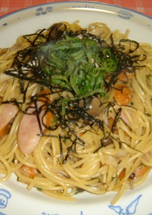 あさり炒めの残り汁でパスタ～エコレシピ～-レシピのメイン写真