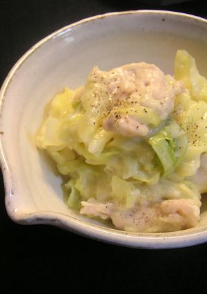 キャベツが甘いクリーム煮-レシピのメイン写真