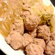 冷めても柔らかご飯入り肉だんご