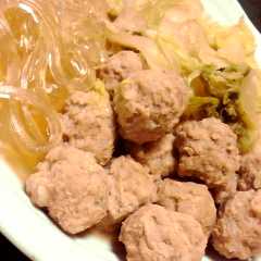 รูปของ 冷めても柔らかご飯入り肉だんご