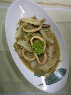 干し白菜のイカ腑煮(´・ω・`)-レシピのメイン写真