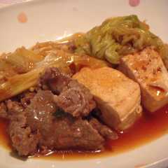 A picture of やわらか白菜のすき焼き風煮★.