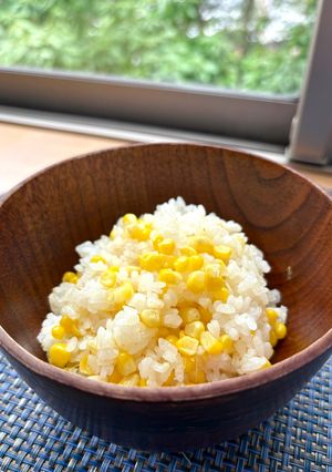 【簡単ご飯】白だしとバター香る🌽とうもろこしご飯-レシピのメイン写真