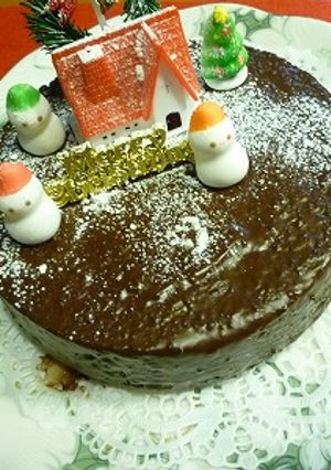 簡単・美味しいクリスマスケーキ♪-レシピのメイン写真