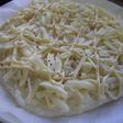 市販パスタソースでカルボナーラピザに挑戦