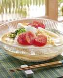 麺＆明太子♪明太子の冷やしだしうどん