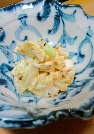 さすがワサビ！　白菜とセロリのつまみ-レシピのメイン写真