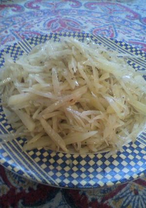にんにくバジル風味じゃがいも炒め-レシピのメイン写真