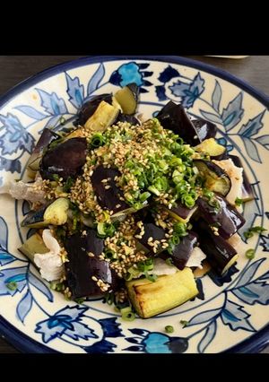 豚しゃぶ肉とナスの香味タレ-レシピのメイン写真