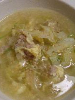 肉だんごの中華スープ-レシピのメイン写真