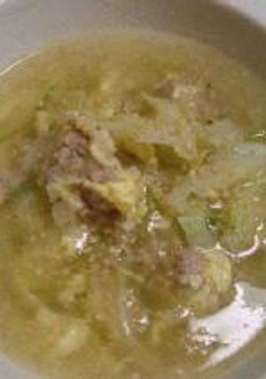 肉だんごの中華スープ-レシピのメイン写真