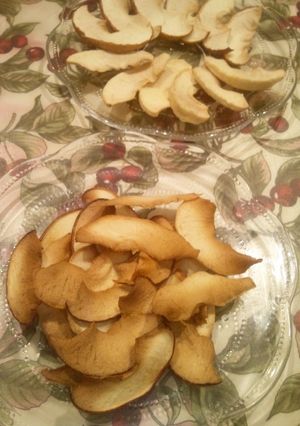 簡単に手作り＊ドライりんご-レシピのメイン写真